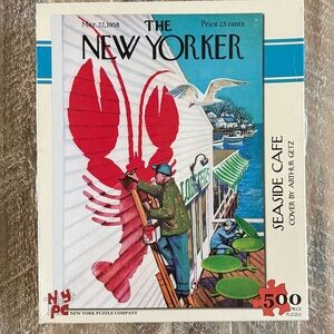 New York Puzzle Company Seaside Cafe